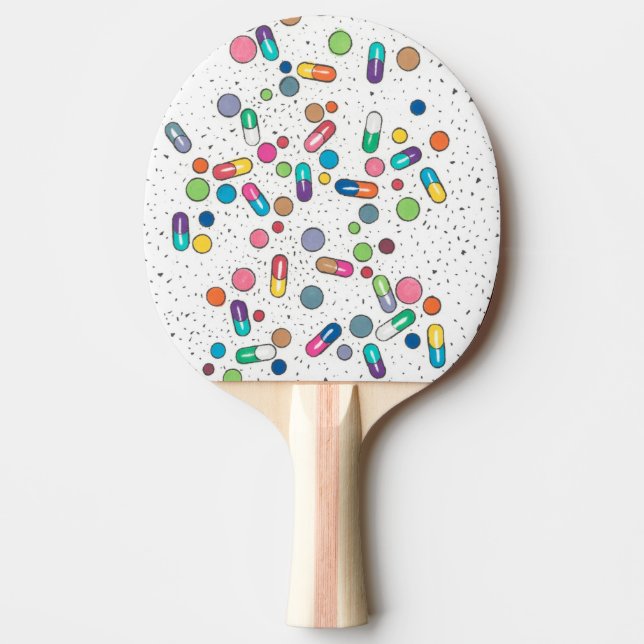 Tabletten Tischtennis Schläger (Vorderseite)