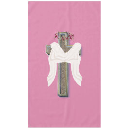 Tabletts Haushaltswäsche Pink Hintergrund Tischdecke