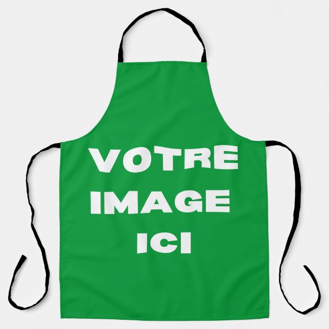 Tablier - Votre image ici - personnalisée Schürze (Vorderseite)
