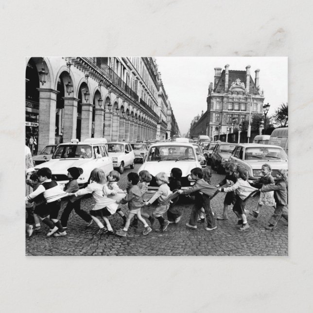 Tabliers de la rue de Rivoli 1978 Robert Doisneau Postkarte (Vorderseite)