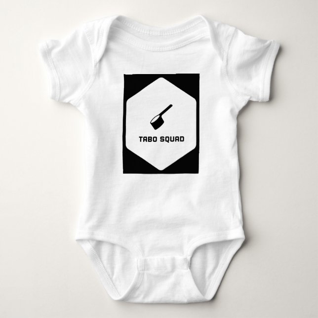Tabo Squad Baby Shirt! Strampler (Vorderseite)