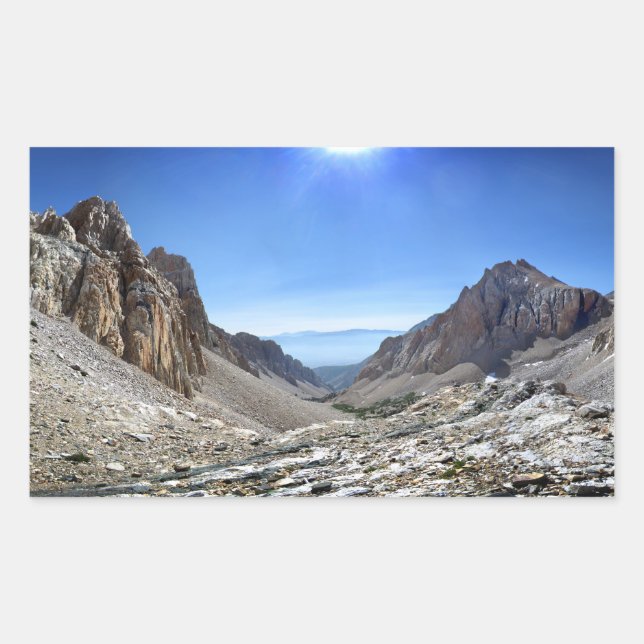 Taboose Pass - Sierra Rechteckiger Aufkleber (Vorderseite)