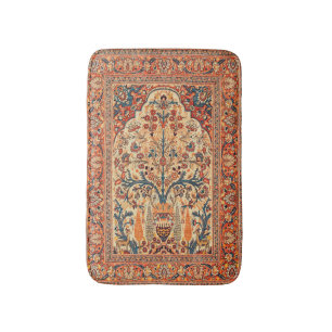Tabriz Lebensbaum Perserteppichdruck Badematte