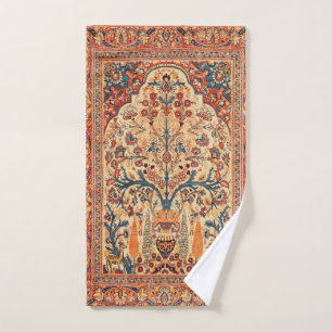 Tabriz Teppich mit Lebensbaum-Perserteppichmuster Handtuch