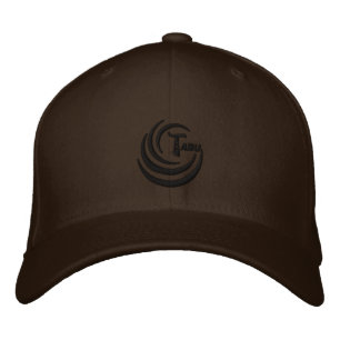 Tabu Flexfit Woll Blend Cap Black Logo Bestickte Baseballkappe