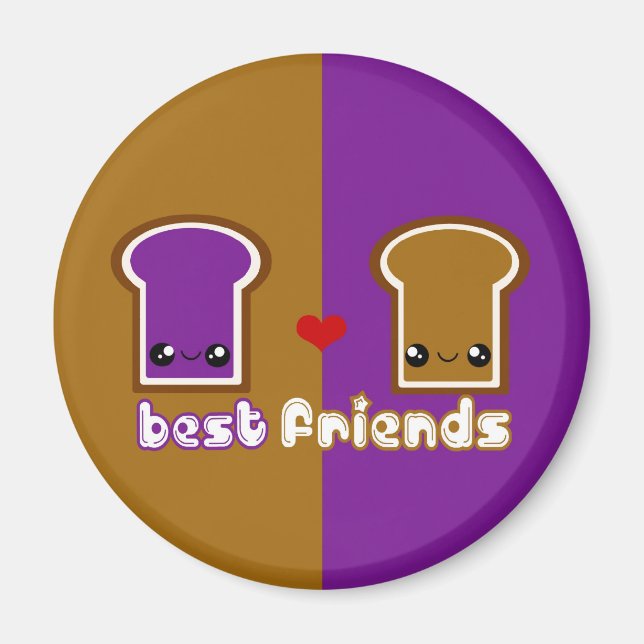 Tabu Japan Best Friends Line - PB&J Magnet (Vorne)