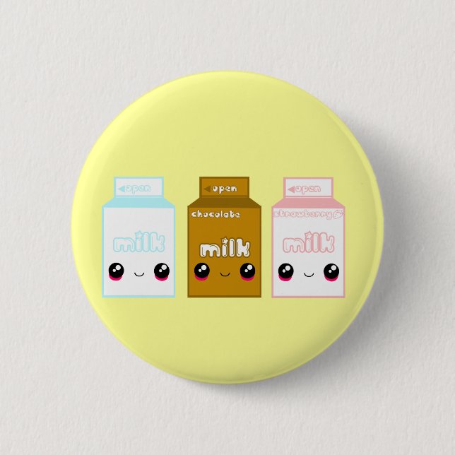 Tabu-Japan-Milch-Linie Dreiergruppe Button (Vorderseite)