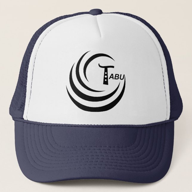 Tabu-Logo auf der Rückseite TABU-LARGE PNG Truckerkappe (Vorderseite)