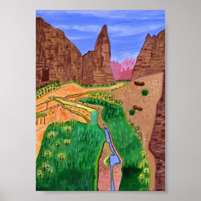 Tabuk, Saudi-Arabien Poster (Vorne)