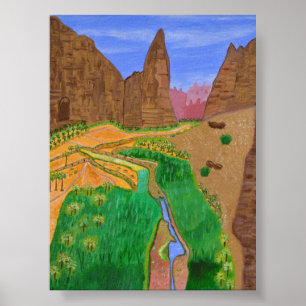 Tabuk, Saudi-Arabien-Poster Poster