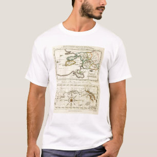 Tabularum geographicarum Exemplar Weltkarte T-Shirt