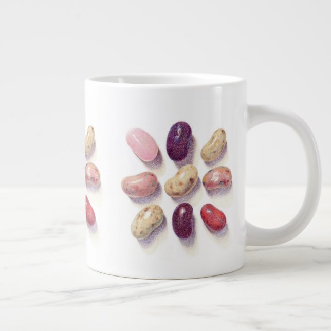 TAC FÜR JELLY BEANS Big White Tasse (Rechts)