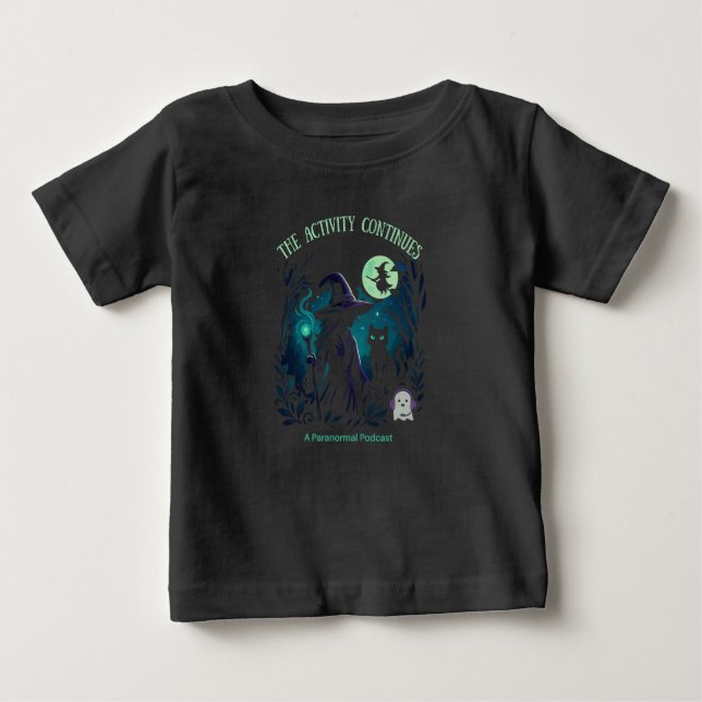 TAC Toddler T- Witchy - DARK Baby T-shirt (Vorderseite)
