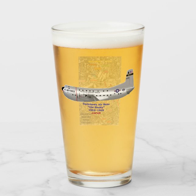 Tachikawa-Flughafen Japan C-124 Glas (Vorne (Gefüllt))