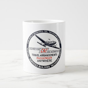 Tachikawa-Flughafen-Japan CAT-Passagier Jumbo-Tasse
