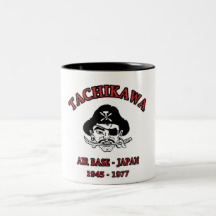 Tachikawa-Flughafen Japan Zweifarbige Tasse