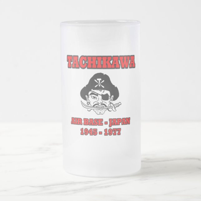 Tachikawa-Luftbasis Mattglas Bierglas (Mittel)