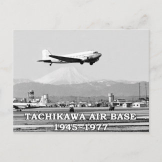 Tachikawa-Luftstützpunkt Japan 1945-1977 Postkarte