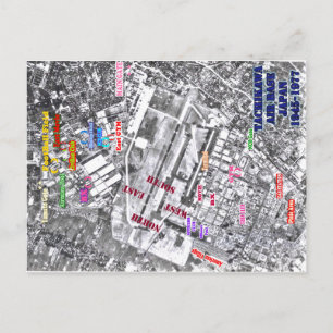 Tachikawa-Luftwaffenstützpunkt Japan 1945-1977 Postkarte