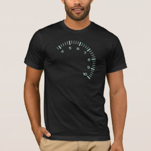 Tachometer-Entwurf T - Shirt 1961 Porsche 718-RS