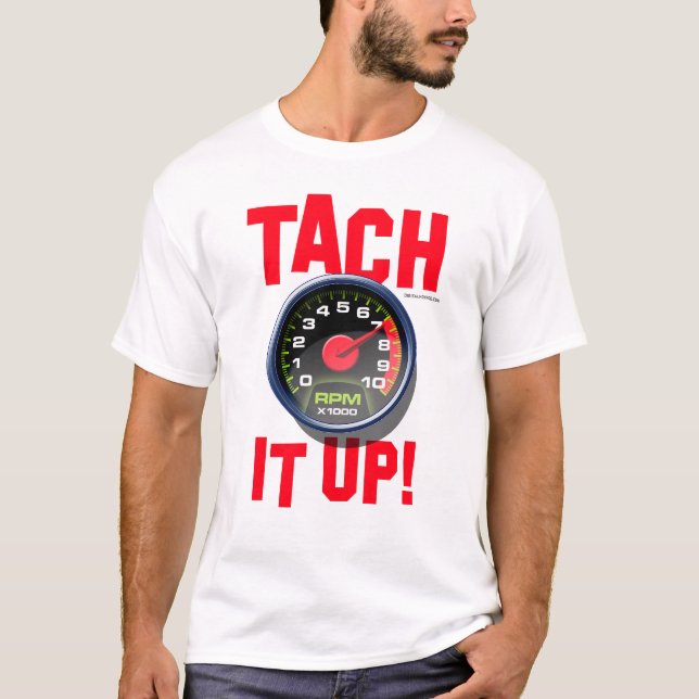 Tachometer es T - Shirt (Vorderseite)