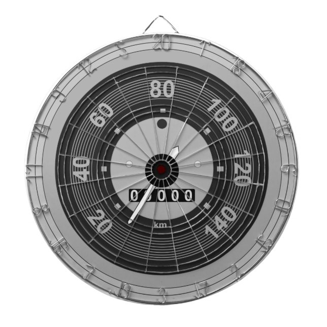 Tachometer für Autos Dartscheibe (vorne)