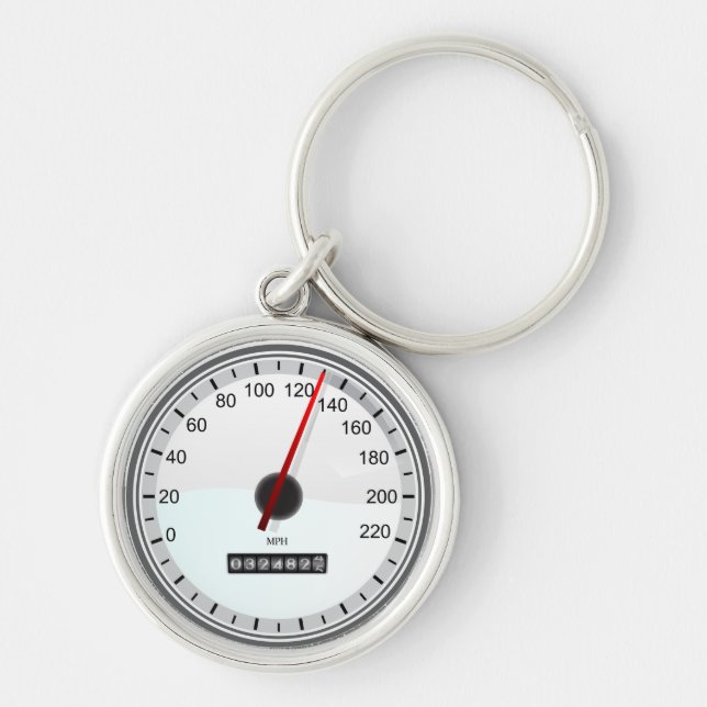 Tachometer Schlüsselanhänger (Vorne)