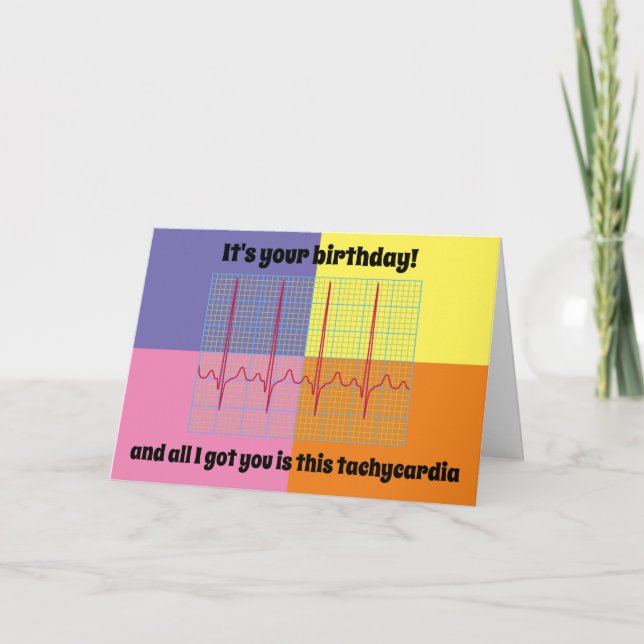 Tachy Medical Pun Karte (Vorderseite)