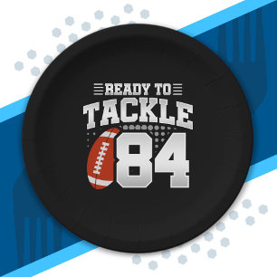 Tackle 84. Geburtstag 84 Jahre Paare Jahrestag Pappteller