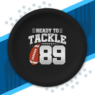 Tackle 89. Geburtstag 89 Jahre Paare Jahrestag Pappteller