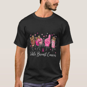 Tackle Brustkrebs-Bewusstseinsmonat Fußballmutter T-Shirt