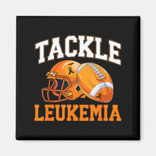 Tackle Leukämie-Bewusstseinsmonat Leukämie-Krieger Magnet