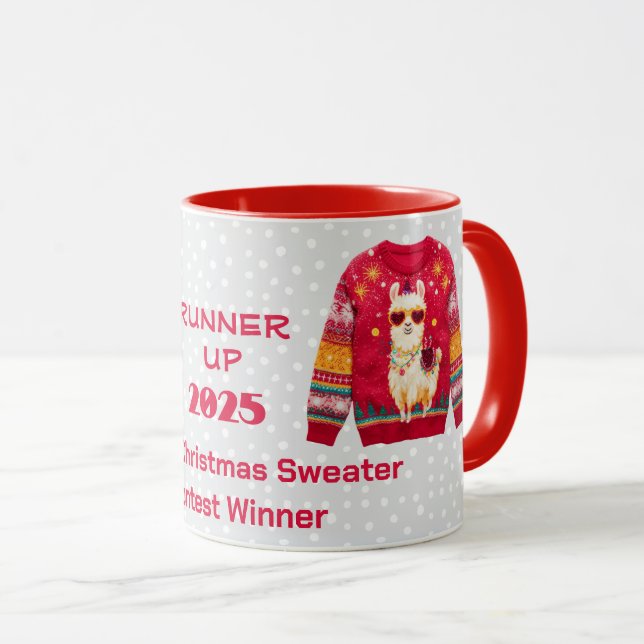 Tacky-Christmas-Pullover-Teilnehmer AN DER ZWEITEN Tasse (VorderseiteRechts)