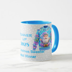 Tacky-Christmas-Pullover-Teilnehmer-zweiter-Preis- Tasse