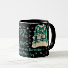 Tacky Christmas Sweater Contest Winner Mug Tasse