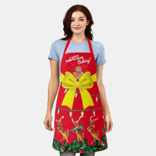 Tacky Weihnachtsbacken personalisierte Küche Schürze