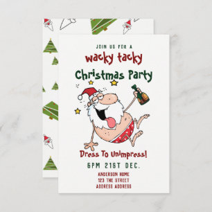 TACKY Weihnachtsfeier Party Einladung Funny BETRUN