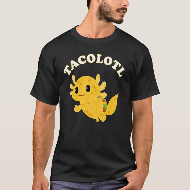 Taco Axolotl Niedliche mexikanische Axolotl Men Gi T-Shirt (Vorderseite)