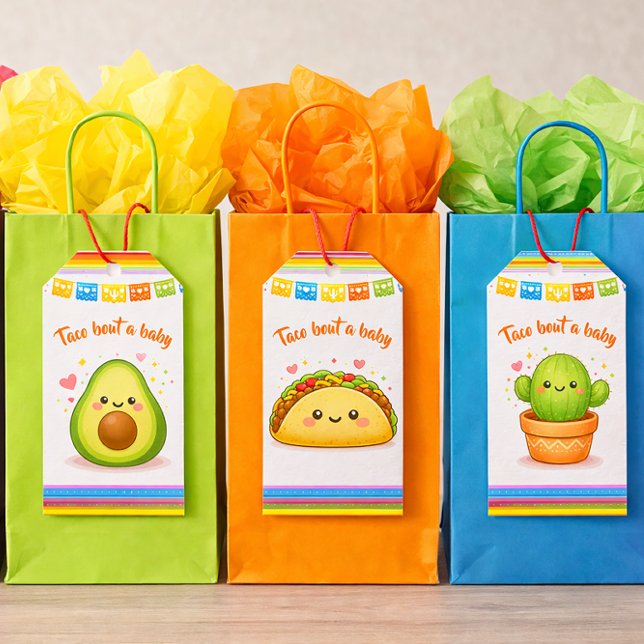 Taco Babyparty Geschenkanhänger (Von Creator hochgeladen)