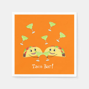 Taco-Bar Napkins Serviette