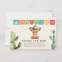 Taco Bärenbücher für Baby Boy Baby Shower Fiesta Einladung