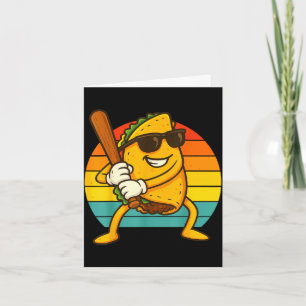 Taco Baseball Cinco de Mayo Karte