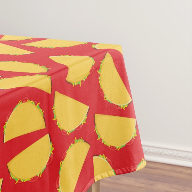 Taco Birthday Party Mexikanisches Essen Tischdecke (Beispiel)