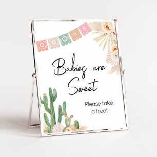 Taco Bout A Baby Boho Babydusche Babys sind süß Poster
