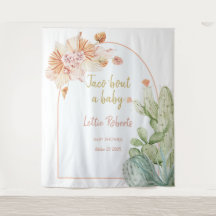 Taco 'Bout a Baby, Fiesta Baby Dusche Hintergrund