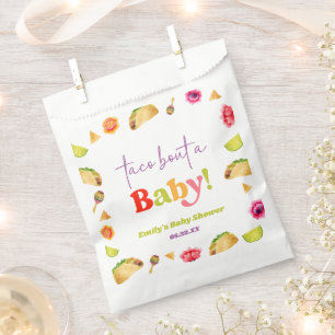 Taco Bout A Baby! Fiesta Baby Shower Geschenktütchen