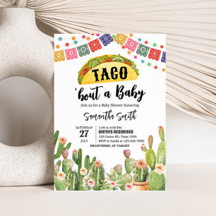 Taco Bout A Baby Fiesta Babydusche Einladung