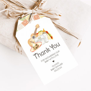 Taco 'Bout A Baby Mexican Baby Shower Favor Tags Geschenkanhänger