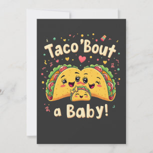 Taco 'Bout a Baby Pregnancy Tao Cinco De Mayo Ankündigung