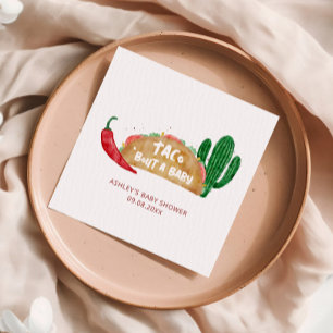 Taco 'Bout a Baby Shower Fiesta Personalisiert Serviette